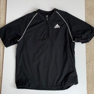 Adidas Athletic Warm up Jacket/Shirt Size M